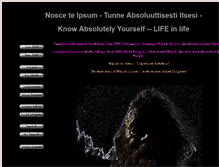 Tablet Screenshot of lifeinlife.org